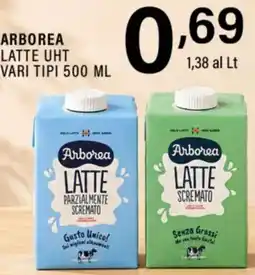 Gecop Arborea latte UHT offerta