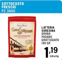 Gecop Latteria Soresina Grana Padano Grattugiato offerta