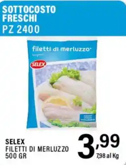 Gecop Filetti di merluzzo Selex offerta