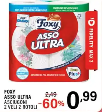Foxy asciugoni asso ultra