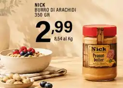 Gecop Nick burro di arachidi offerta