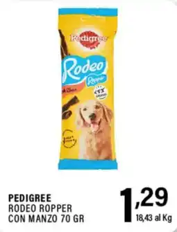 Gecop Pedigree Rodeo Ropper con manzo offerta