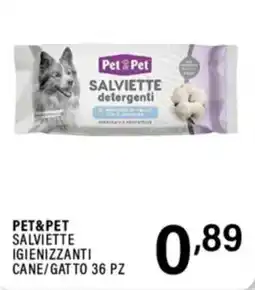 Gecop Pet&Pet salviette igienizzanti cane/gatto offerta