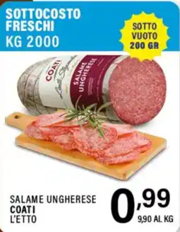 Gecop Salame ungherese Coati offerta