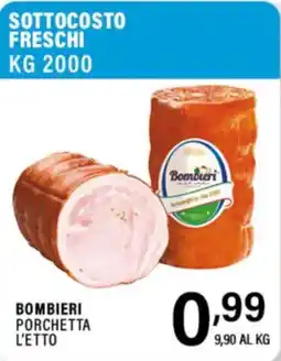 Gecop Bombieri Porchetta l'etto offerta