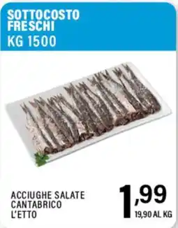 Gecop Acciughe salate cantabrico offerta