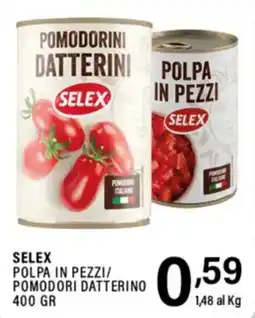 Gecop Selex polpa in pezzi/pomodori datterino offerta