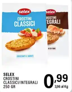 Gecop Selex crostini classici/integrali offerta