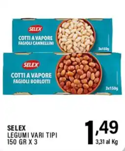 Gecop Selex legumi vari tipi offerta