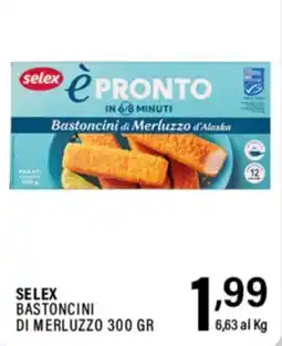 Gecop Selex bastoncini di merluzzo offerta