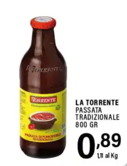 Gecop La Torrente passata di pomodoro tradizionale offerta