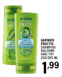 Gecop Garnier Fructis Shampoo/Balsamo offerta