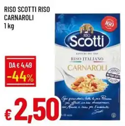 IperFamila Riso Scotti Carnaroli offerta