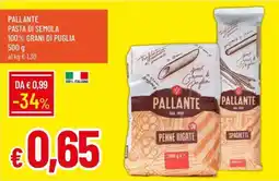 IperFamila Pallante pasta di semola offerta