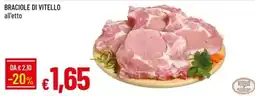 IperFamila Braciole di vitello offerta