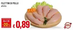 IperFamila Filettini di pollo offerta