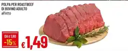 IperFamila Polpa per roastbeef di bovino adulto offerta