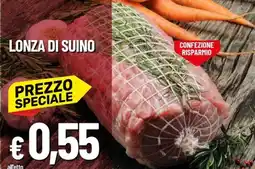 IperFamila Lonza di suino offerta