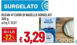IperFamila Cuori di nasello Ocean 47 offerta
