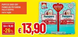IperFamila Pampers pannolini/mutandini offerta