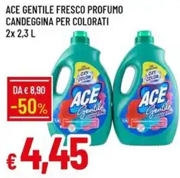IperFamila Ace gentile fresco profumo candeggina per colorati offerta