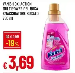 IperFamila Vanish Oxi Action smacchiatore bucato offerta