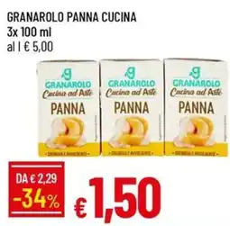 IperFamila Granarolo panna cucina offerta