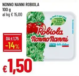 IperFamila Robiola Nonno Nanni offerta