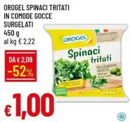 IperFamila Orogel spinaci tritati offerta