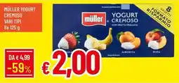 IperFamila Müller Yogurt Cremoso offerta