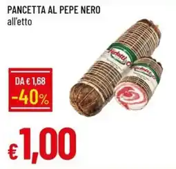 IperFamila Pancetta al pepe nero offerta