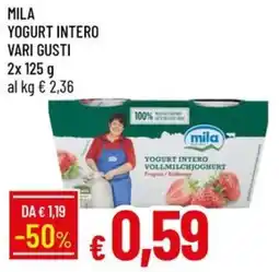 IperFamila Mila yogurt intero offerta