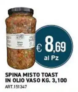 PGS Cash&Carry Spina Misto Toast offerta