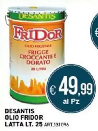Desantis olio fridor