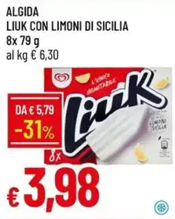 IperFamila Liuk con limoni di Sicilia offerta