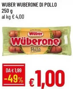 IperFamila Wüber Wüberone di pollo offerta
