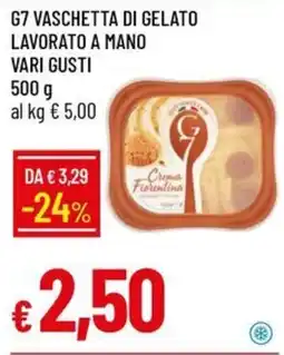 IperFamila G7 vaschetta di gelato offerta