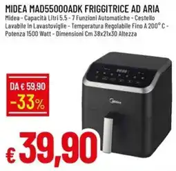 IperFamila Midea friggitrice ad aria offerta