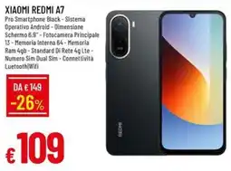 IperFamila Xiaomi Redmi A7 offerta
