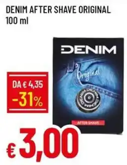 IperFamila Denim after shave original offerta