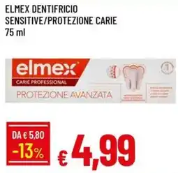 IperFamila Elmex dentifricio sensitive/protezione carie offerta