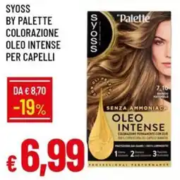 IperFamila Syoss by Palette colorazione olio intense per capelli offerta