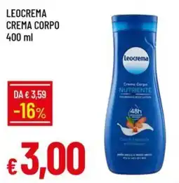 IperFamila Leocrema crema corpo offerta