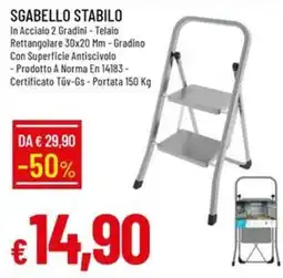 IperFamila Sgabello stabilo offerta