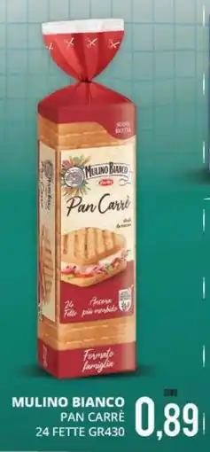Mazzeo Supermercati Mulino Bianco Pan Carrè offerta