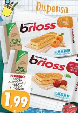 Mazzeo Supermercati Ferrero brioss offerta