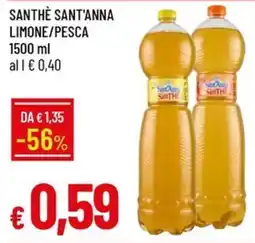 IperFamila Santhè Sant'Anna Limone/Pesca offerta