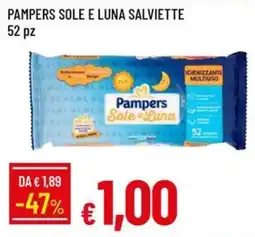 IperFamila Pampers Sole e Luna salviette offerta