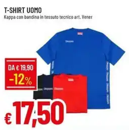 IperFamila T-shirt uomo Kappa offerta