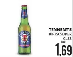 Mazzeo Supermercati Tennent's birra super offerta
